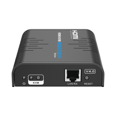 Receptor Compatible para Kits TT373KVM4.0 / Resolución 1080P @ 60 Hz/ Soporta STP y UTP CAT6 / Control IR / Compatible con Switch Gigabit para control KVM múltiple. - Image 2