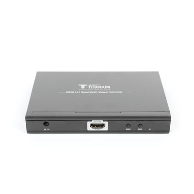 MATRICIAL DE VIDEO HDMI 4X1 (Divisor) / 4 Entradas a 1 Salida HDMI / 1080p @ 60Hz / Diferentes modos de Display / Pantalla completa, Modo Dual, Modo Quad / Conmutación por Botón o Control Remoto / Botón de Control de audio. - Image 2