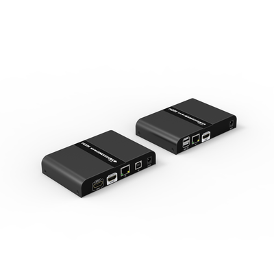 Kit extensor KVM (HDMI y USB 2.0) hasta 100 metros / Resolución 4K @ 60 Hz / Cat 6/6A/7 / CERO LATENCIA / Salida Loop / Soporta Switch Gigabit para control KVM múltiple / Soporta hasta 253 - Image 4