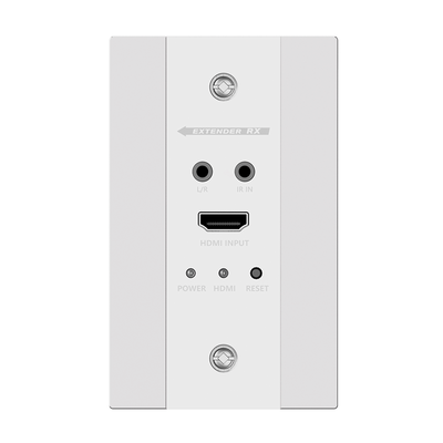 Kit Extensor HDMI en PLACAS DE PARED para distancias de 70 metros / Resolución 4K@60Hz / Cat 6/6A/ 7 / HDR/ IPCOLOR/ Cero Latencia / Soporta Control Remoto / Placa de pared de 2.74 x 4.49” (tamaño estándar de EE.UU.) - Image 6