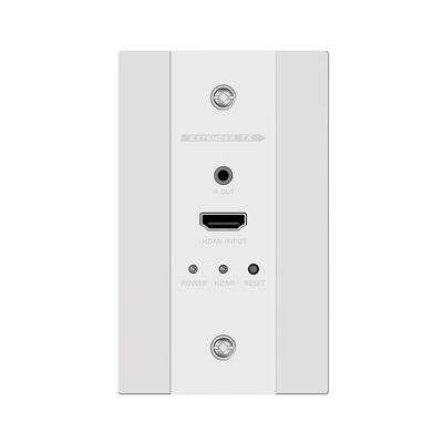 Kit Extensor HDMI en PLACAS DE PARED para distancias de 70 metros / Resolución 4K@60Hz / Cat 6/6A/ 7 / HDR/ IPCOLOR/ Cero Latencia / Soporta Control Remoto / Placa de pared de 2.74 x 4.49” (tamaño estándar de EE.UU.) - Image 2