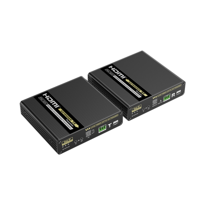 Kit Extensor HDMI por FIBRA ÓPTICA 10G a 40 Km / Resolución 4K@60Hz/ Monomodo (SMF) / IPCOLOR PIXEL / Cero Latencia/ Sin Comprimir / S/PDIF / ARC / RS-232 / Salida Loop / Transceptores Ópticos (GBIC) Incluidos / IR bidireccional. - Image 2