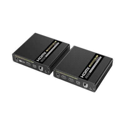 Kit Extensor HDMI por FIBRA ÓPTICA 10G a 40 Km / Resolución 4K@60Hz/ Monomodo (SMF) / IPCOLOR PIXEL / Cero Latencia/ Sin Comprimir / S/PDIF / ARC / RS-232 / Salida Loop / Transceptores Ópticos (GBIC) Incluidos / IR bidireccional. - Image 3