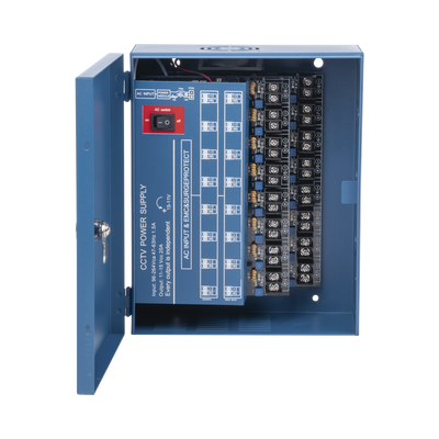 Fuente de Poder Profesional HEAVY DUTY @ 20 Amperes / 16 Canales / Hasta 1.25A por Salida / Ajuste Independiente de 11 a 15 Vcc por Salida / Protección Contra Sobrecargas / Filtro de Ruido Especial para Cámaras 4K. - Image 6