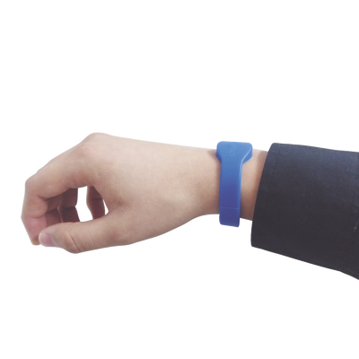 Brazalete de PROXIMIDAD 125 Khz (TIPO EM), 65 mm de Diametro, color azul - Image 4