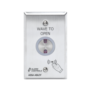 Botón Sin Contacto para Salida NO,NC/ Temporizador/ Placa de Acero Inoxidable/ Intemperie