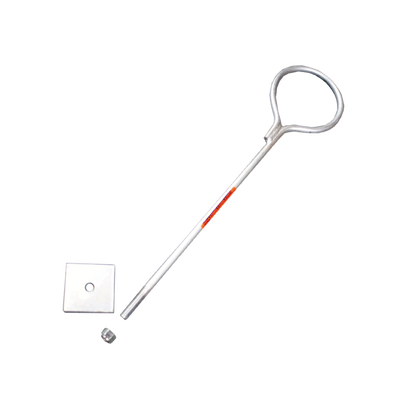 Ancla de Losa o Pared de 65 cm. de 1/2" de Grosor Galvanizado por Inmersión.