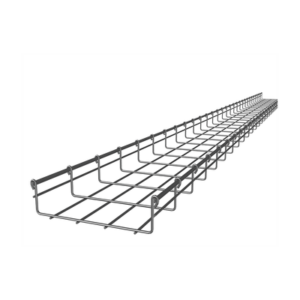 Charola Tipo Malla 66/200 mm, Acabado Electro Zinc, Hasta 210 Cables Cat6, Tramo de 3 Metros