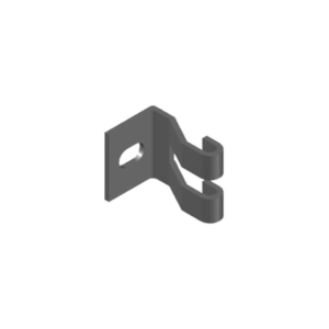 Grapa de suspensión para anchos de 50 a 300 mm con acabado Electro Zinc