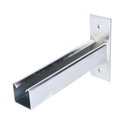 Ménsula Unicanal, 200mm, con acabado Electro Zinc - Image 4