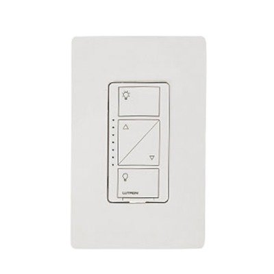 Atenuador (Dimmer) de pared. Aumenta/Disminuye Intensidad de Iluminación. No requiere cable neutro, integrable al HUB de Caseta y su App.