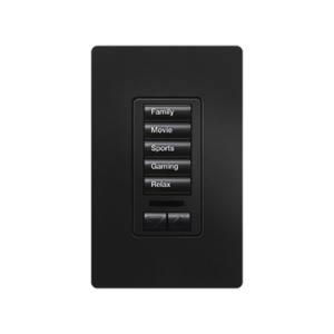 Teclado seetouch 5 botones, programe escenas diferentes en cada botón