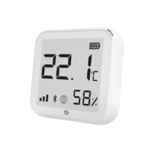 Sensor Inteligente de Humedad y Temperatura con pantalla de 2 colores / WIFI / Residencial / Nube P2P y lectura local/ Nest / Alexa