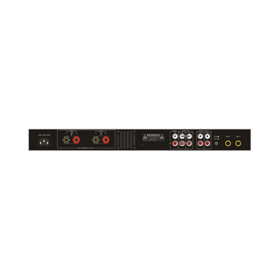 Amplificador de Audio | 2 x 60W | Baja Impedancia 4 - 8Ω | Reproductor Bluetooth, FM, USB, SD | Efectos Integrados Delay, Echo, Repeat - Image 2