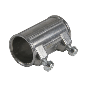 Cople de 3/4" para Tubo Pared Delgada con Tornillos Opresores.