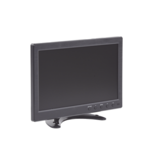 Monitor 10.1" TFT-LCD ideal para colocar en vehículos o DVR/NVR. Entradas de video HDMI, VGA y RCA (CVBS)