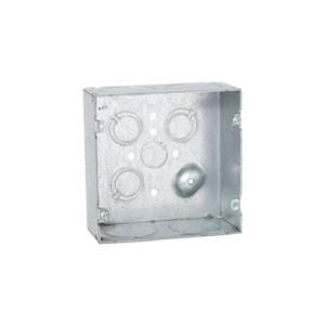 Caja Cuadrada 4 11/16 x 4 11/16"/ Profundidad 2- 1/8"/ Cuenta con 6 Entrada de 1 1/4"/ 1 Entrada de 1/2" / 3 TKO (1/2"-3/4").