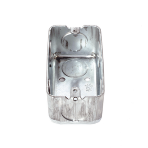 Caja (Chalupa) 4x2"/ Profundidad 1-7/8"/ 7 Entradas de 3/4".