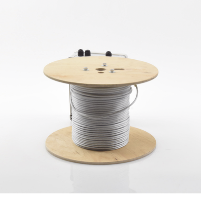 Kit de Cable Sensor Perimetral IRONCLAD para Cercas Ciclónicas / 152 METROS / 1 ZONA / Sin Falsas Alarmas por Viento / TODO Incluido/TARJETA LPU400/ Calibración por Software - Image 4