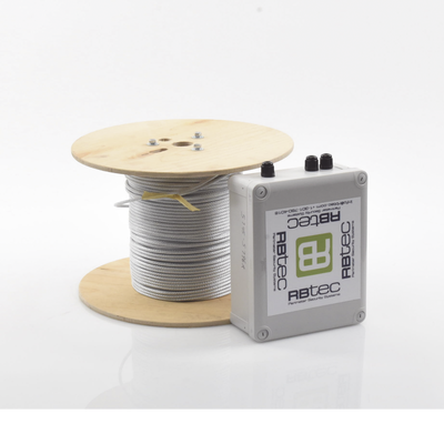 Kit de Cable Sensor Perimetral IRONCLAD para Cercas Ciclónicas / 152 METROS / 1 ZONA / Sin Falsas Alarmas por Viento / TODO Incluido/TARJETA LPU400/ Calibración por Software - Image 5