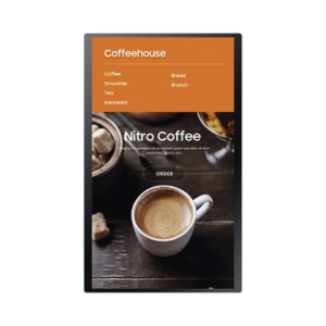 Pantalla de 24" touch para Kiosco punto de venta / SO Windows / 1920x1080p / compatible con terminal bancaria e impresora térmica.