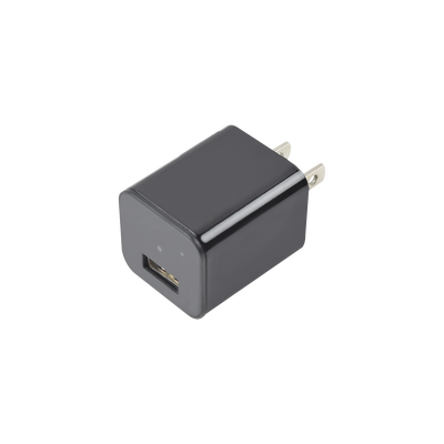 Cámara Oculta en Cargador de Pared (Spyce Camera) / Memoria de 8GB / Resolución 2 Megapixel (1080P) / Grabación Continua o por Movimiento