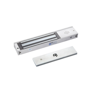 Chapa magnética 600Lb con Buzzer de alarma de puerta abierta / LED indicador de estado / Sensor de estado de placa/ Libre de Magnetismo Residual