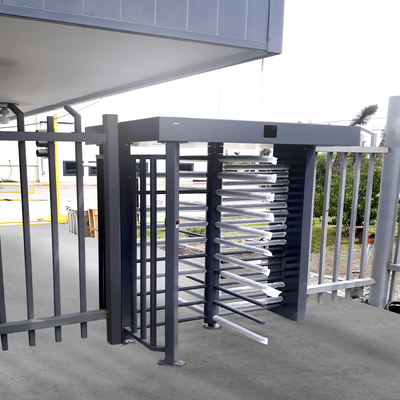 Torniquete Sencillo / Cuerpo Completo / Interior/Exterior / 100% Acero con Pintura Gris / EJE CENTRAL con Pintura Gris / Acabado de Lujo / Alto Tráfico - Image 5