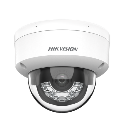 Domo IP 8 Megapixel (4K) / Lente 2.8 mm / Dual Light (30 mts IR + 20 mts Luz Blanca) / Micrófono Integrado / IK08 / ACUSENSE Lite / Exterior IP67 / H.265 / PoE / ONVIF / Micro SD - Image 2