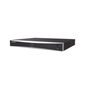 NVR 12 Megapixel (4K) / 16 canales IP / 16 Puertos PoE+ / Reconocimiento Facial / Soporta Cámaras con AcuSense / 2 Bahías de Disco Duro / Switch PoE 300 mts / HDMI en 4K