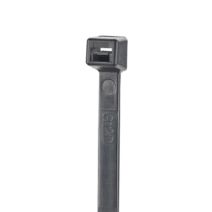 Cincho de Nylon 6.6 StrongHold™, 300mm largo x 3.6mm ancho, Color Negro, Exterior Resistente a Rayos UV, Paquete de 100pz