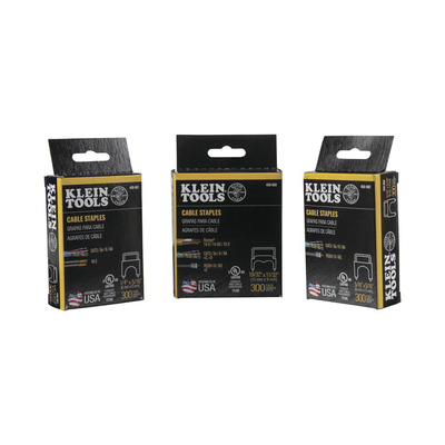 Paquete de 300 Grapas con Aislamiento, para Cables CAT3 y CAT5e, Cable de Altavoz y Cable de seguridad de hasta 1/4'' × 5/16'' (6 mm × 8 mm). - Image 5