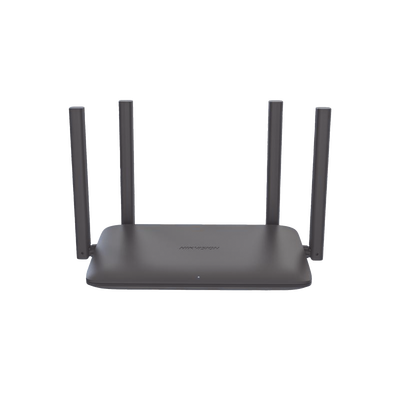Router Inalámbrico / Wifi 6 / Hasta 1500 Mbps / Doble Banda AC (2.4 GHz y 5 GHz) / 4 Puertos 1000 Mbps / 4 Antenas Omnidireccional / Interior / Beamforming Optimizado
