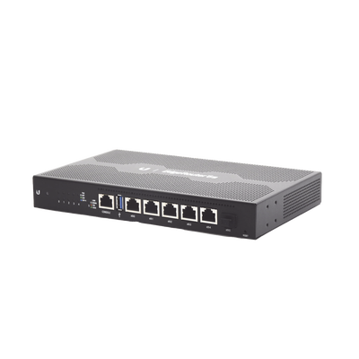 EdgeRouter 6 PoE pasivo 24 V, con 5 puertos 10/100/1000 Mbps + 1 puerto SFP, con funciones avanzadas de ruteo - Image 2