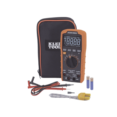 Multímetro Digital de Rango Automático con TRMS 1000V Medición de Temperatura y Baja Impedancia - Image 3