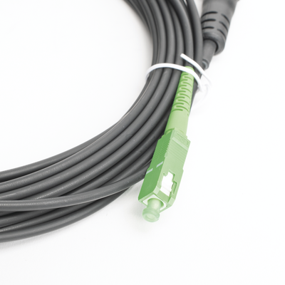 Jumper de Fibra Óptica, conector SC/APC - conexión a caja FDP460, redondo, 10 metros, forro 3 mm, G657A2, negro - Image 4