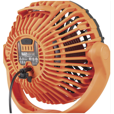 Ventilador Portátil Recargable para el Lugar de Trabajo. Montable por Pinza o por Potentes Imanes. - Image 4
