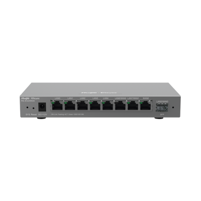 Router Balanceador Cloud, 8 puertos gigabit y 1 puerto SFP, soporta 4x WAN configurables, hasta 200 clientes. - Image 3