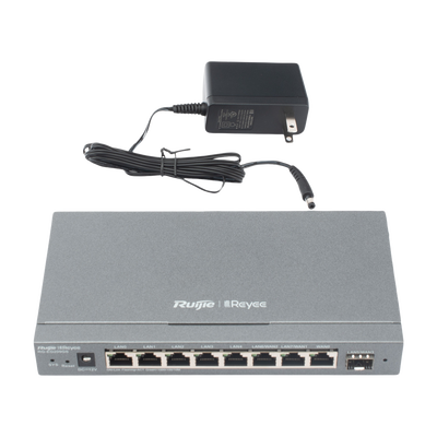 Router Balanceador Cloud, 8 puertos gigabit y 1 puerto SFP, soporta 4x WAN configurables, hasta 200 clientes. - Image 4
