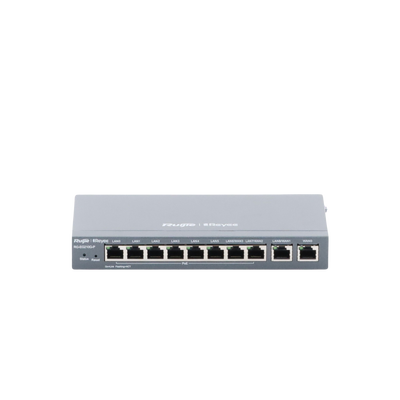 Router Balanceador PoE Cloud 10 puertos gigabit (8 puertos PoE), soporta 4x WAN configurables, hasta 200 clientes con desempeño de 600 Mbps asimétricos - Image 8