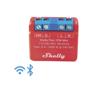 Mini Interruptor inteligente con Wi-Fi, medición de consumo, 1 canal 8A, compatible con asistentes de voz Alexa y GoogleHome