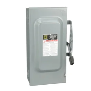 INTERRUPTOR SEGURIDAD 3P 100A 240VCA NEMA1 IND TE